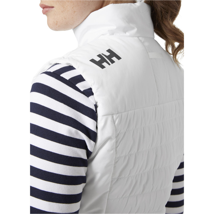 2024 Helly Hansen Damen Crew Insulator Weste 30240 - Wei